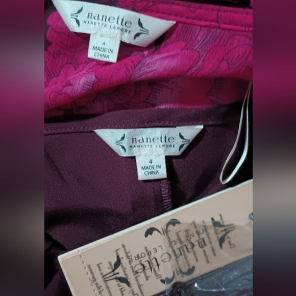 LS Mulberry Chiffon Overlay WrapDress Gypsy Rose - Picture 11 of 14